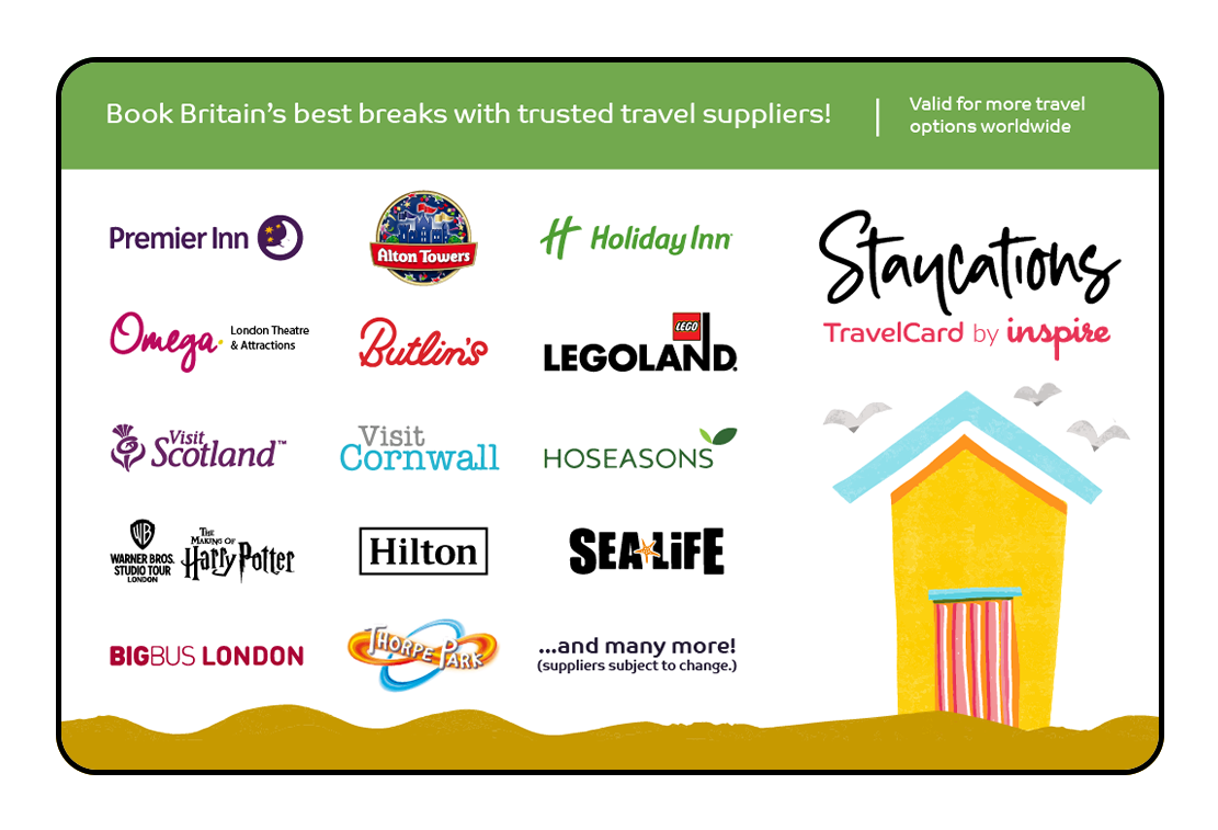 Inspire UK Staycation GBP United Kingdom